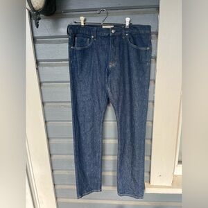 EVERLANE The Slim Jeans Dark Wash Mens 34x32 Denim NWOT